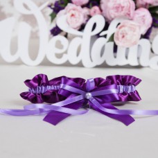 Подвязка для невесты "Ультрафиолет"